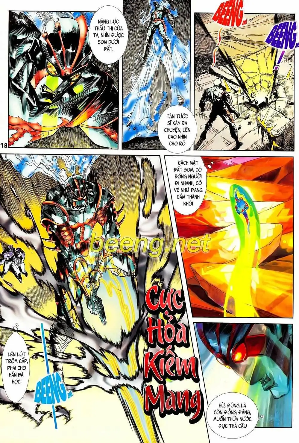 Truyện Tranh Long Hổ 5 Thế trang 8