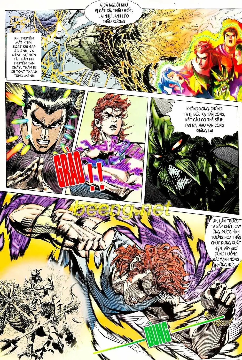 Truyện Tranh Long Hổ 5 Thế trang 8