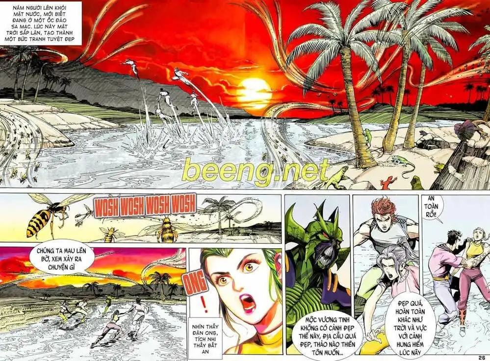 Truyện Tranh Long Hổ 5 Thế trang 8