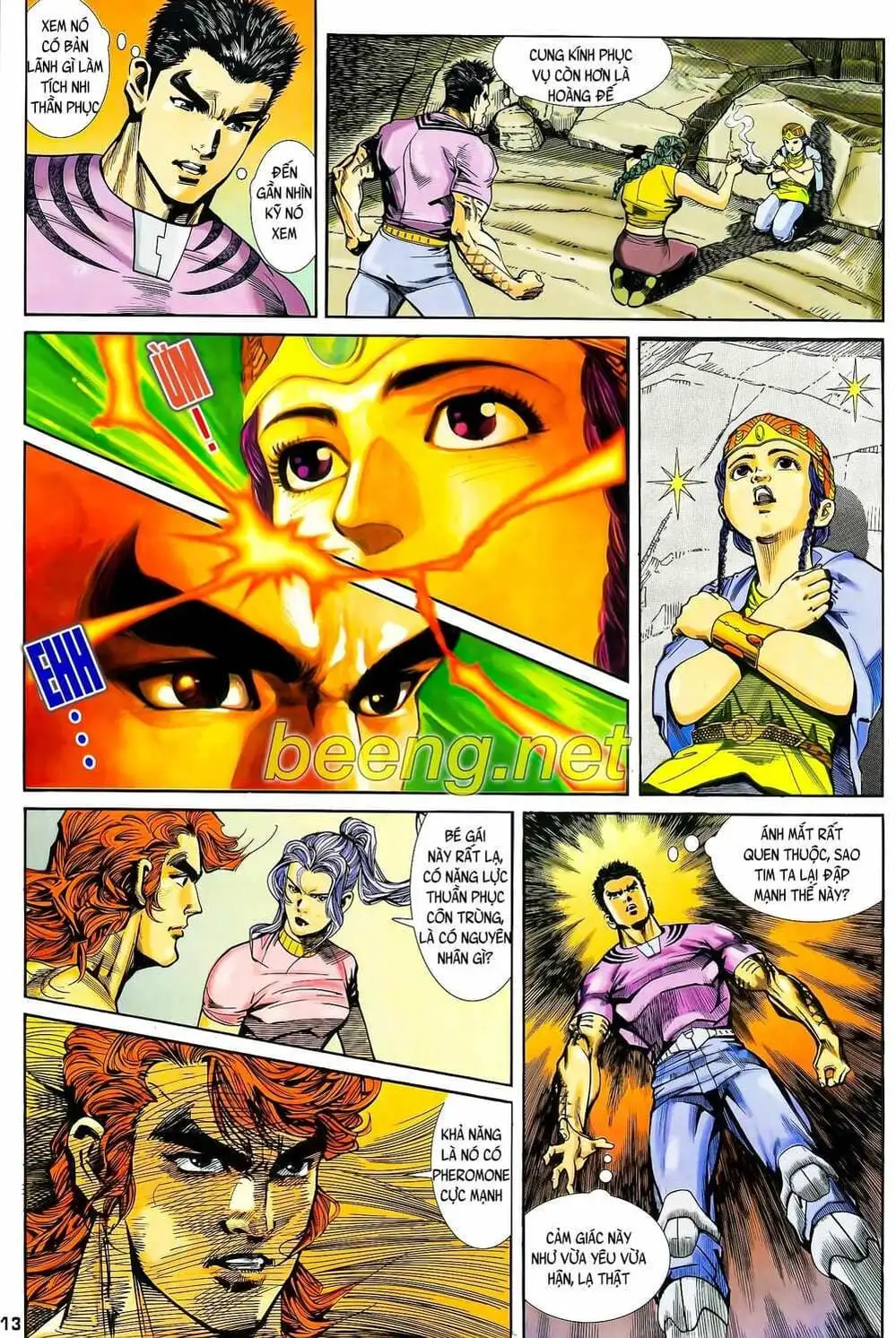 Truyện Tranh Long Hổ 5 Thế trang 8