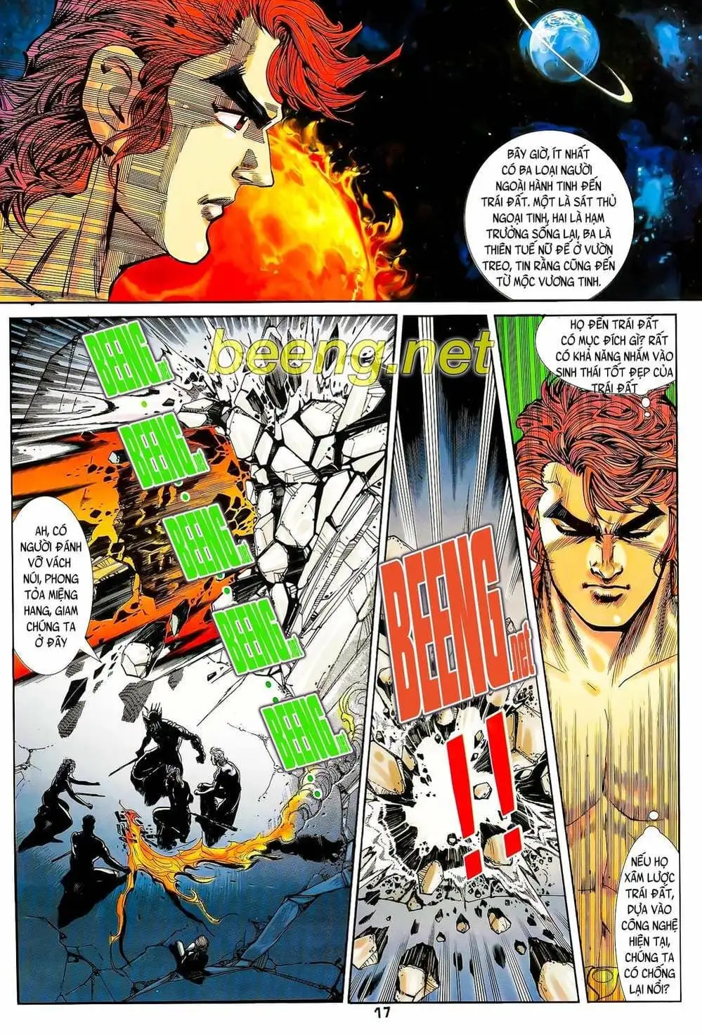 Truyện Tranh Long Hổ 5 Thế trang 8