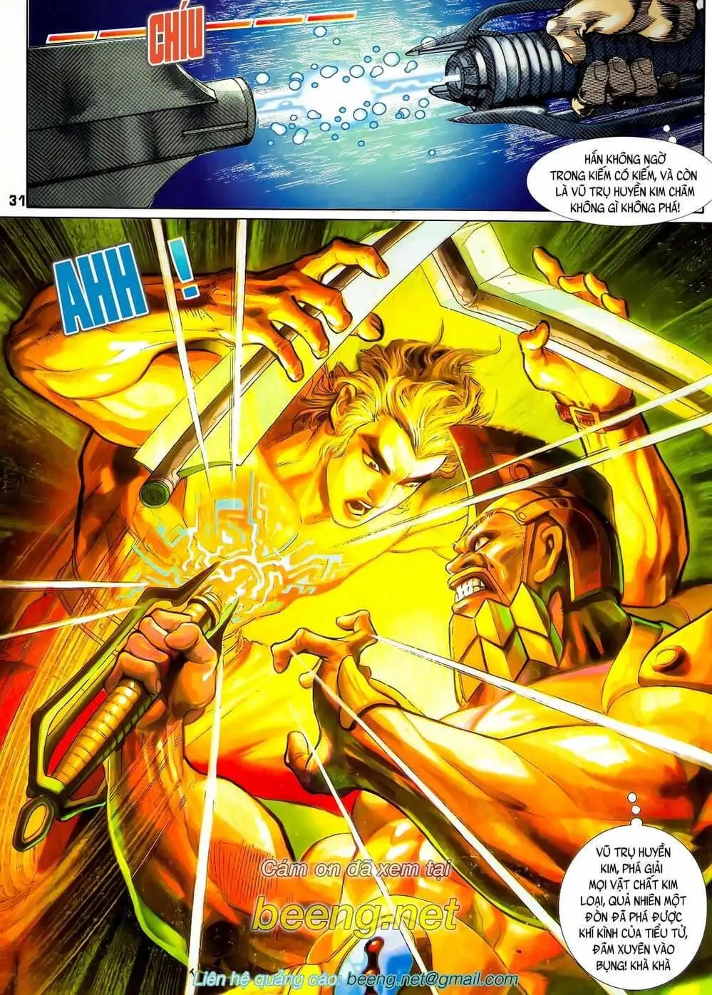 Truyện Tranh Long Hổ 5 Thế trang 8