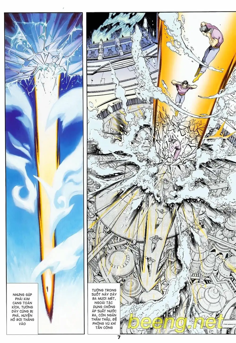 Truyện Tranh Long Hổ 5 Thế trang 8