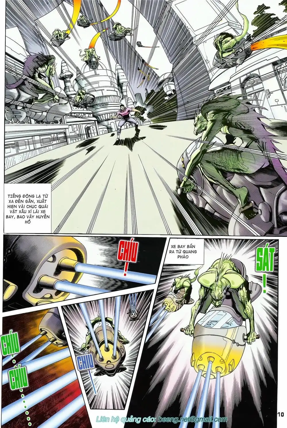 Truyện Tranh Long Hổ 5 Thế trang 8