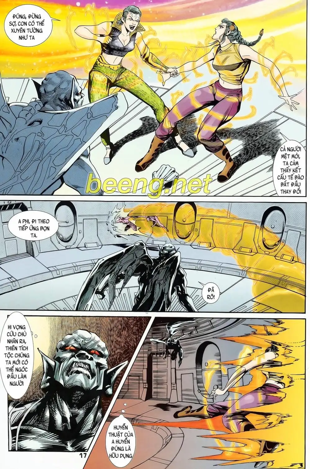 Truyện Tranh Long Hổ 5 Thế trang 8