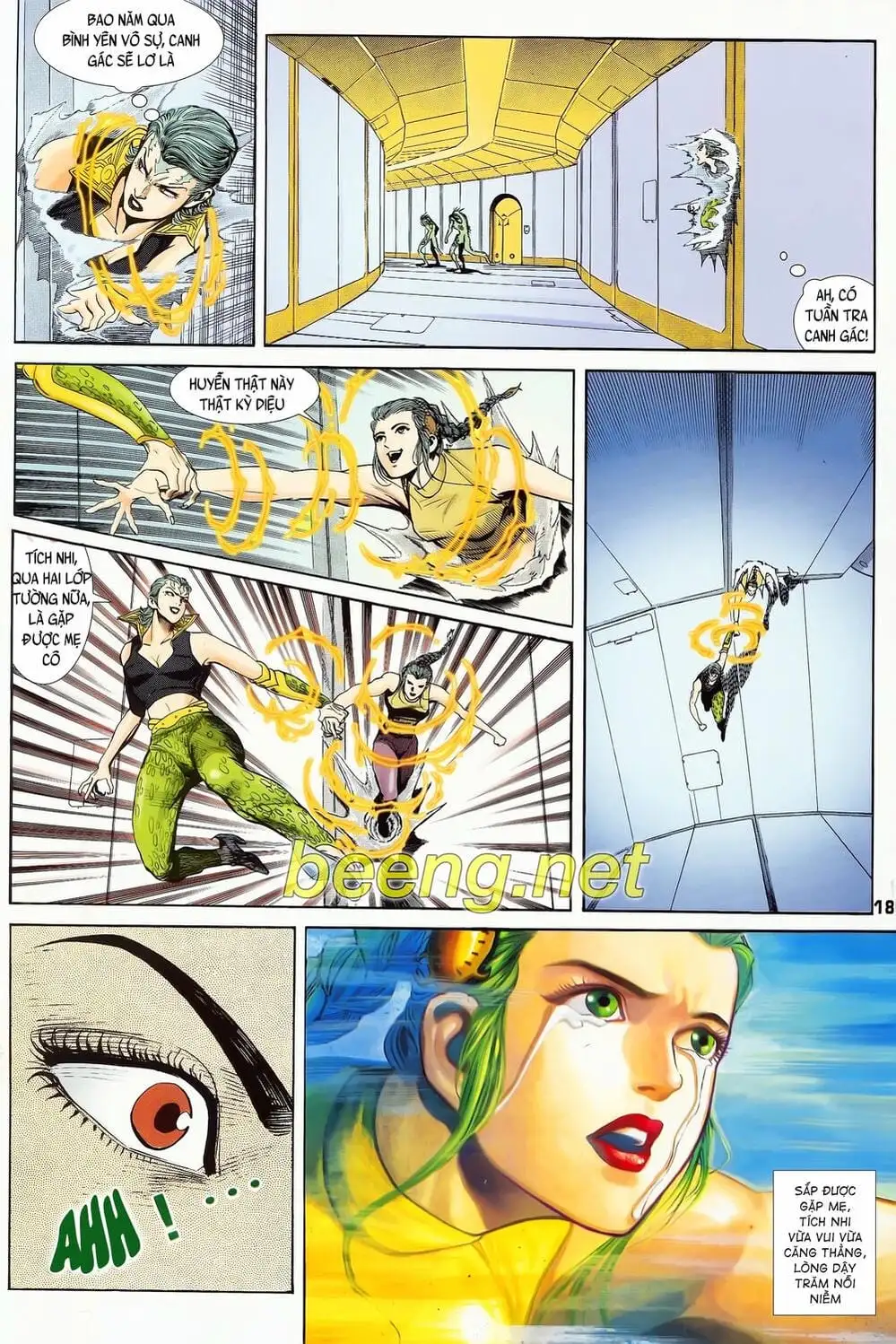 Truyện Tranh Long Hổ 5 Thế trang 8