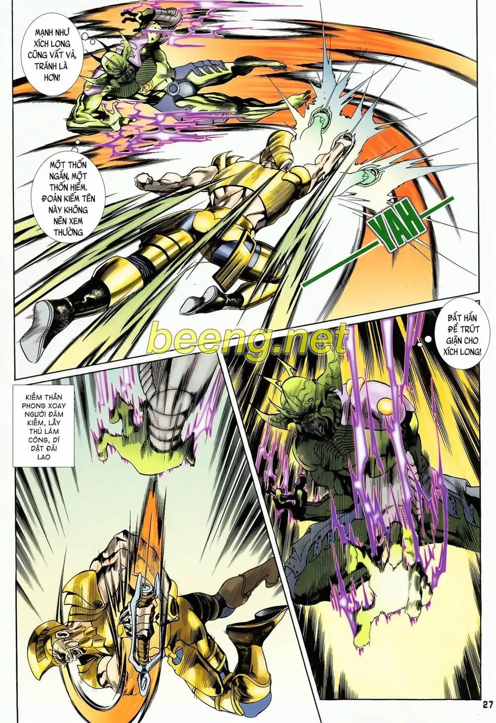 Truyện Tranh Long Hổ 5 Thế trang 8