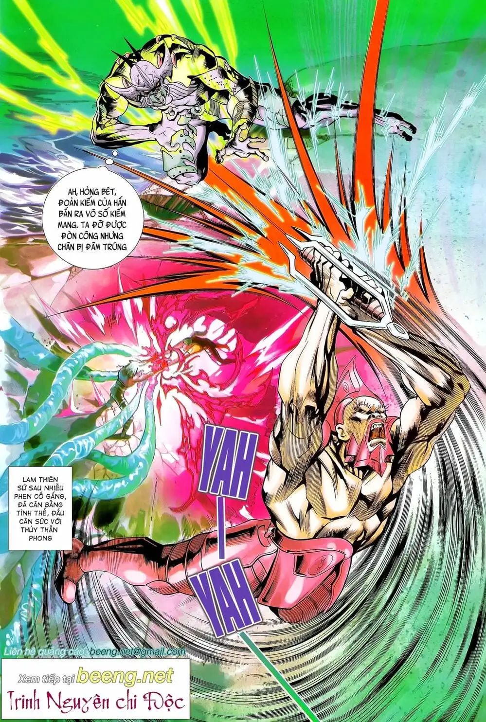 Truyện Tranh Long Hổ 5 Thế trang 8