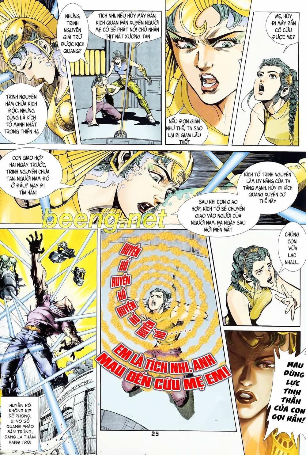 Truyện Tranh Long Hổ 5 Thế trang 8