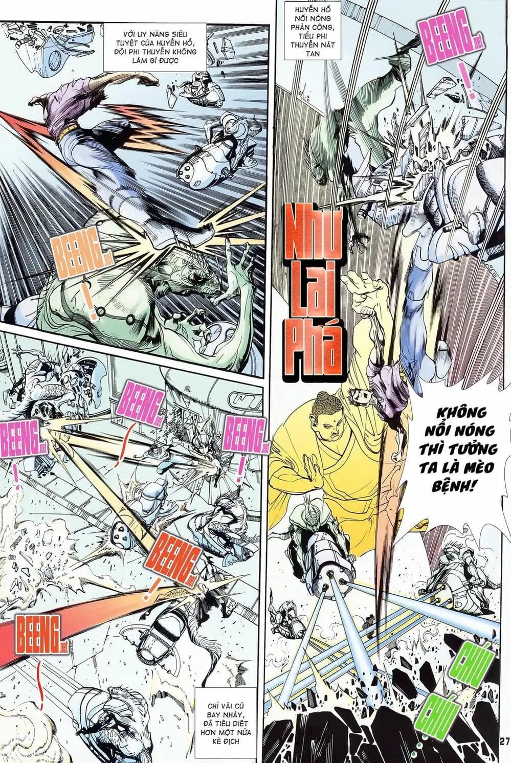 Truyện Tranh Long Hổ 5 Thế trang 8
