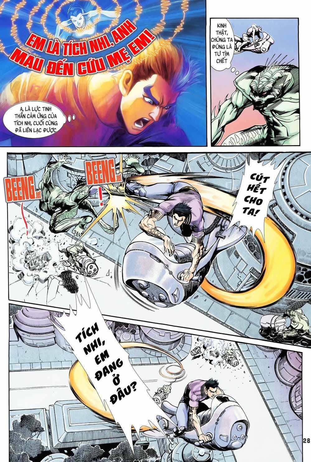 Truyện Tranh Long Hổ 5 Thế trang 8