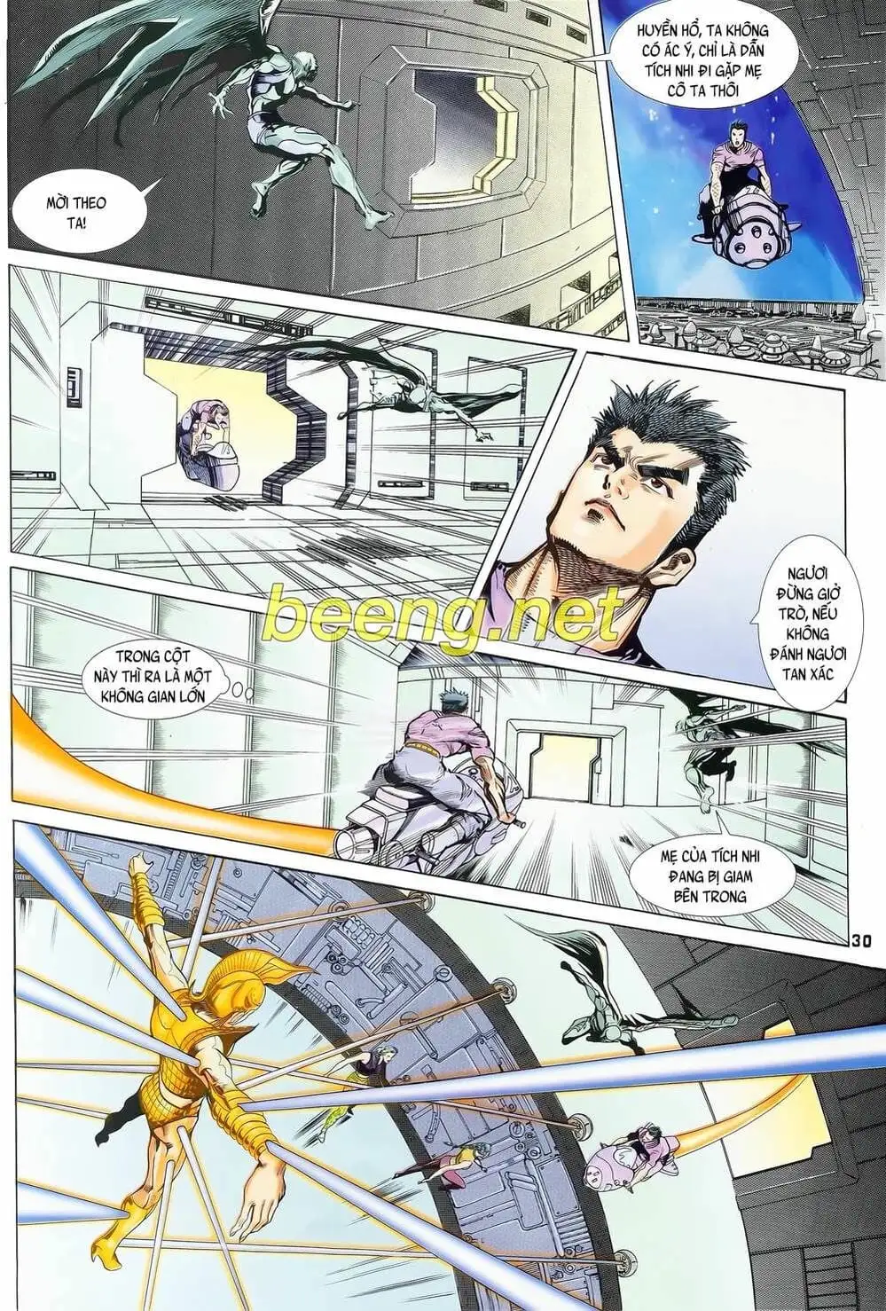 Truyện Tranh Long Hổ 5 Thế trang 8