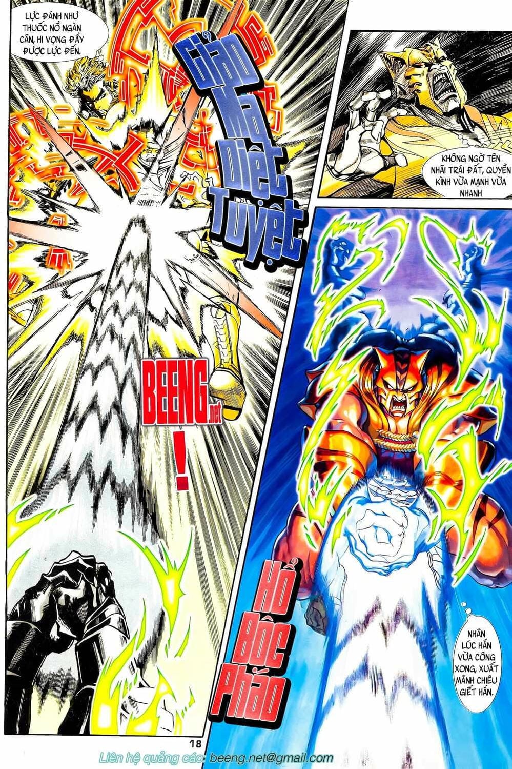 Truyện Tranh Long Hổ 5 Thế trang 8