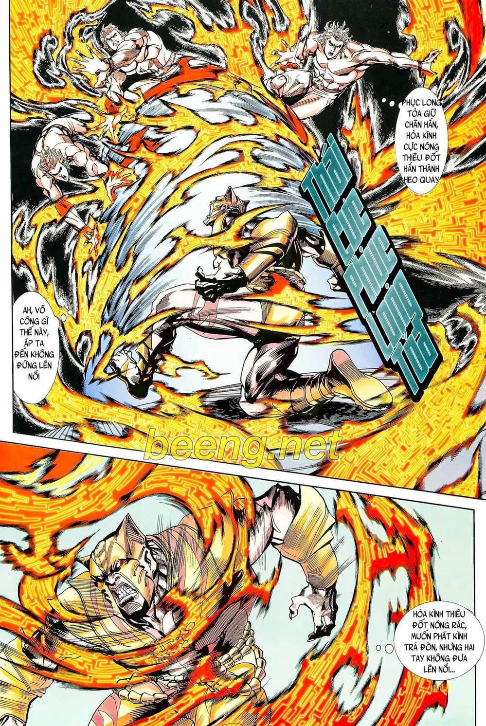 Truyện Tranh Long Hổ 5 Thế trang 8