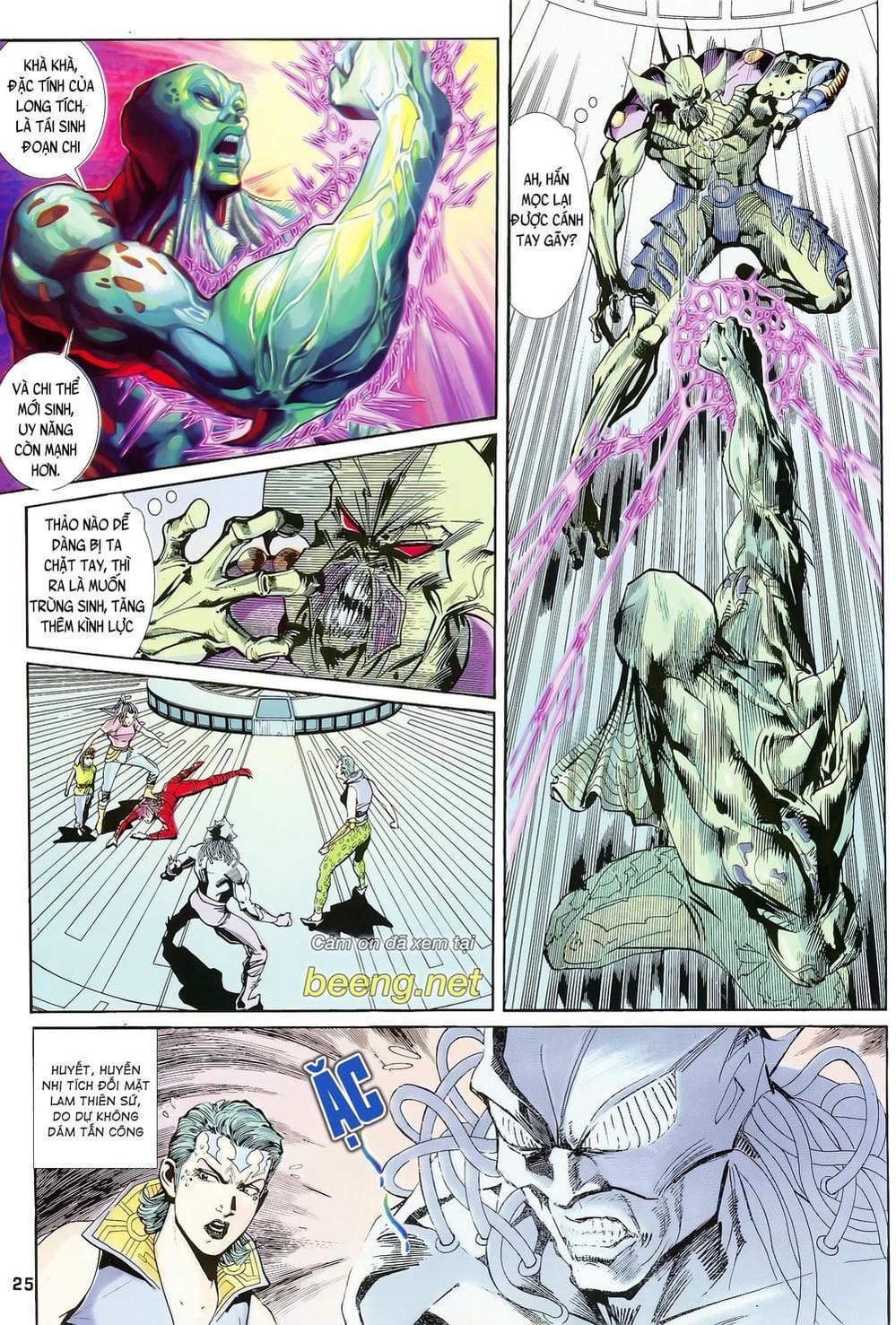 Truyện Tranh Long Hổ 5 Thế trang 8