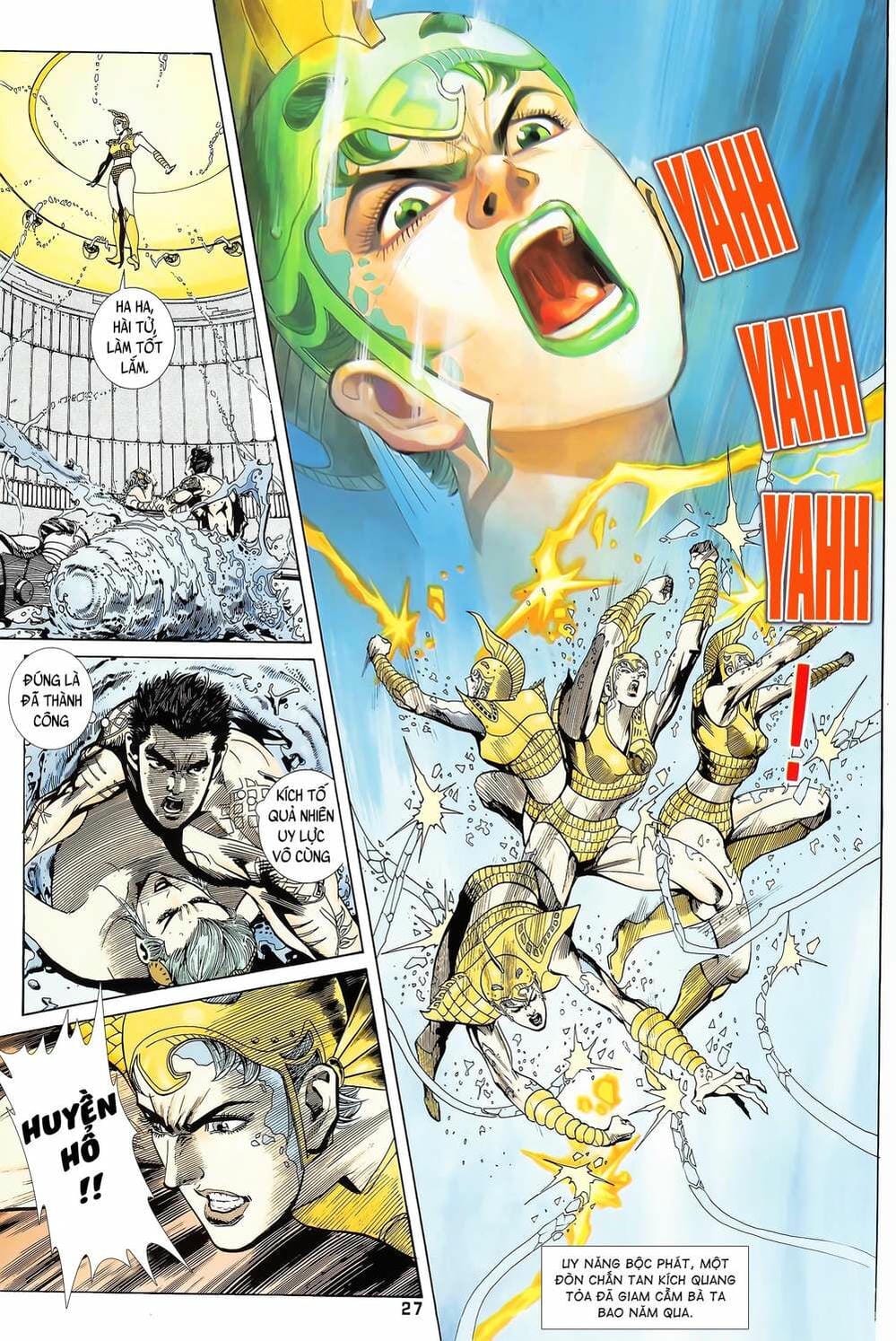 Truyện Tranh Long Hổ 5 Thế trang 8