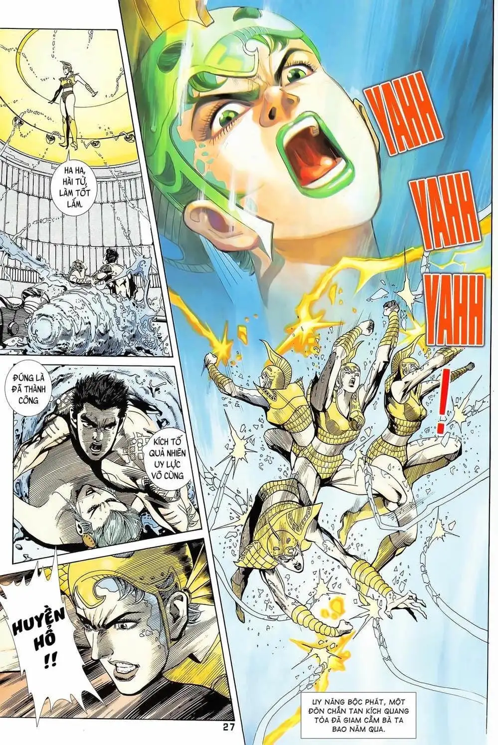 Truyện Tranh Long Hổ 5 Thế trang 8