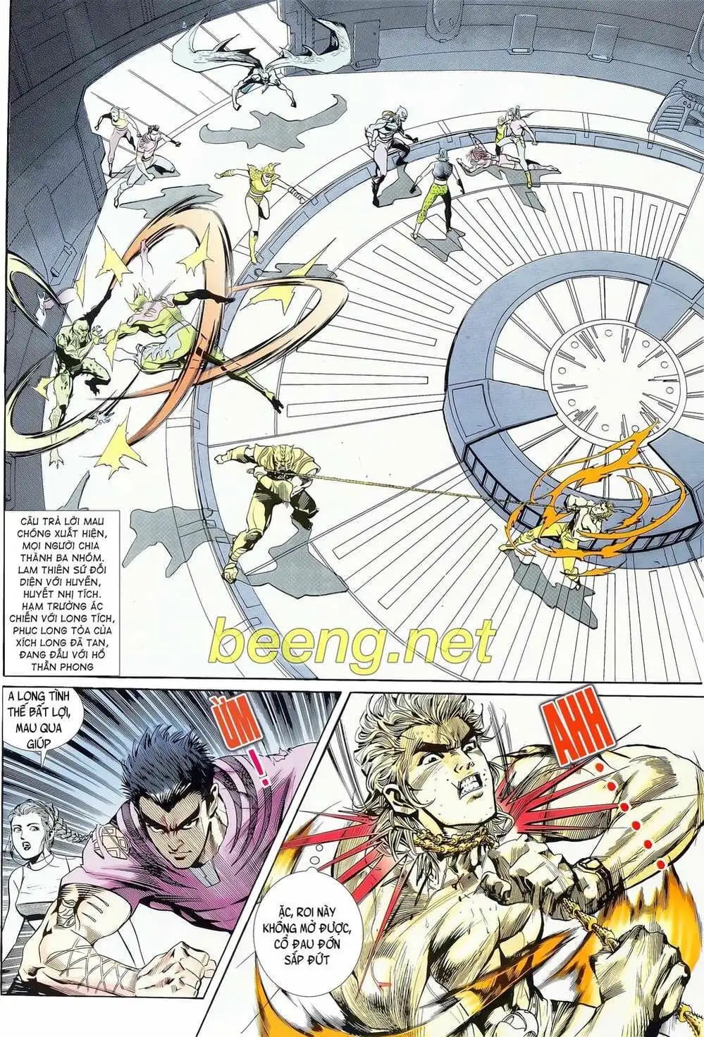 Truyện Tranh Long Hổ 5 Thế trang 8