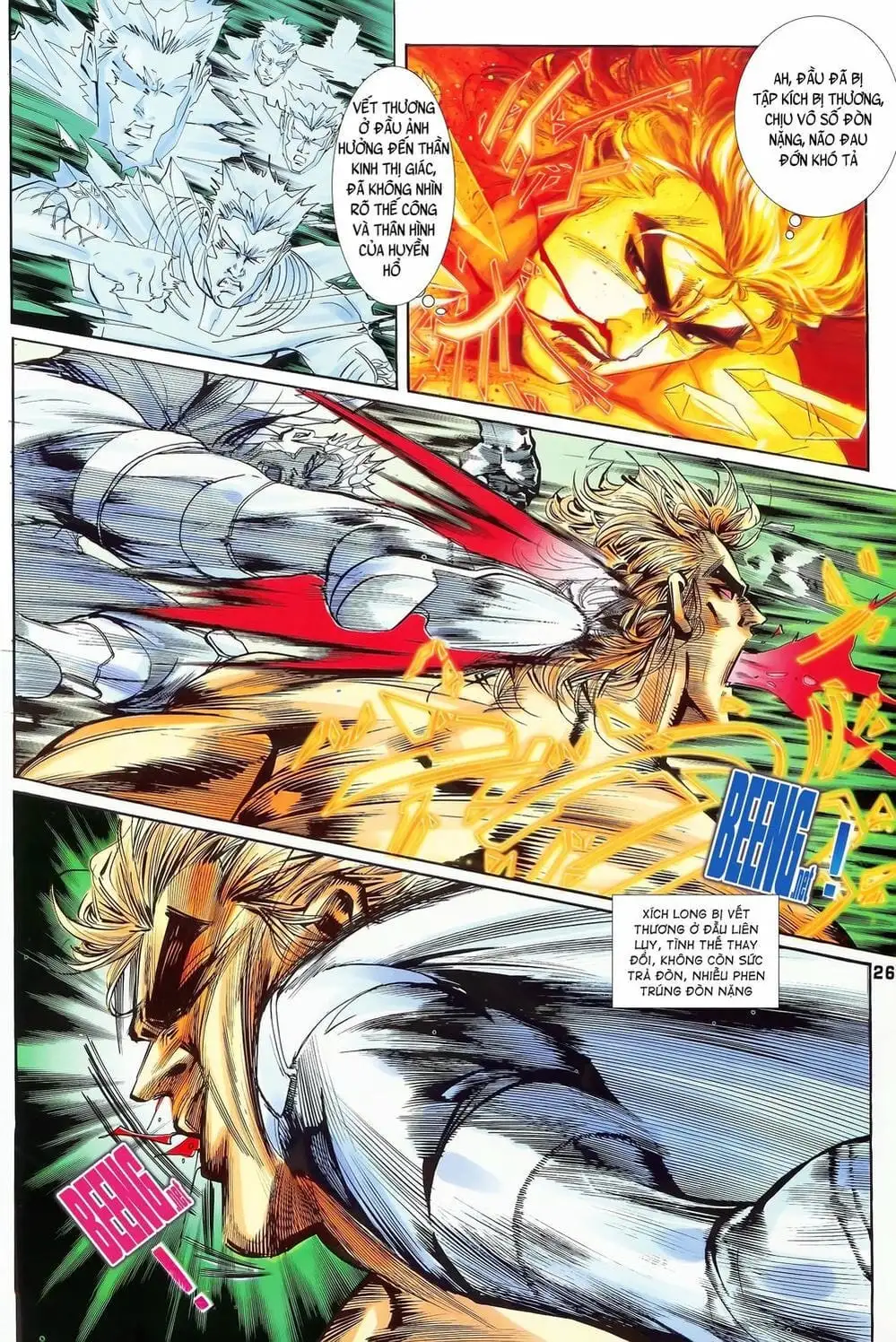 Truyện Tranh Long Hổ 5 Thế trang 8