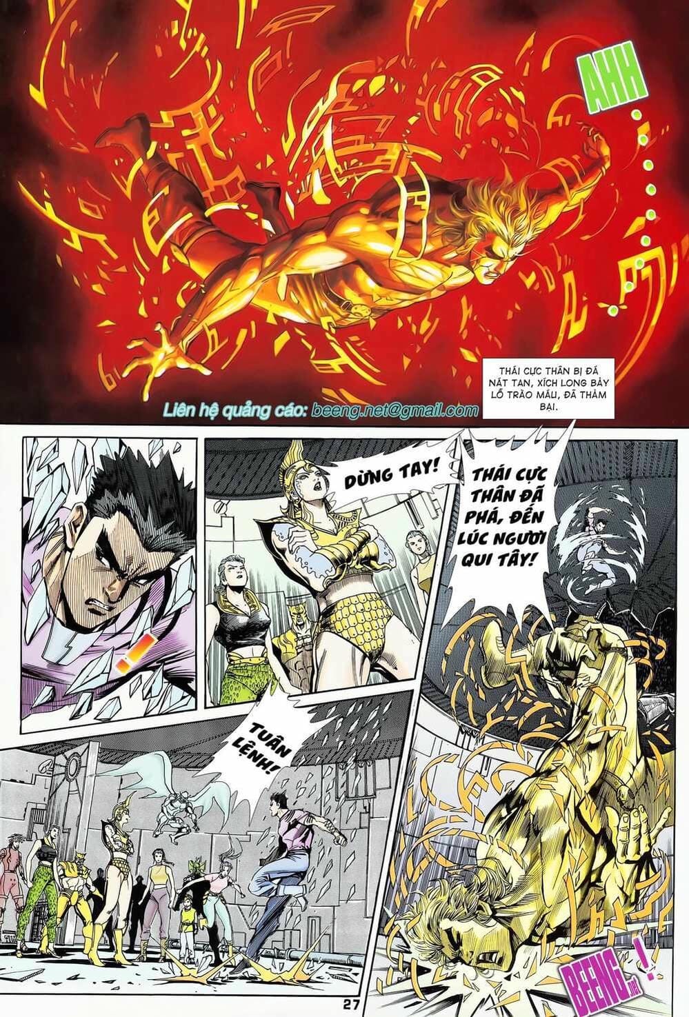 Truyện Tranh Long Hổ 5 Thế trang 8