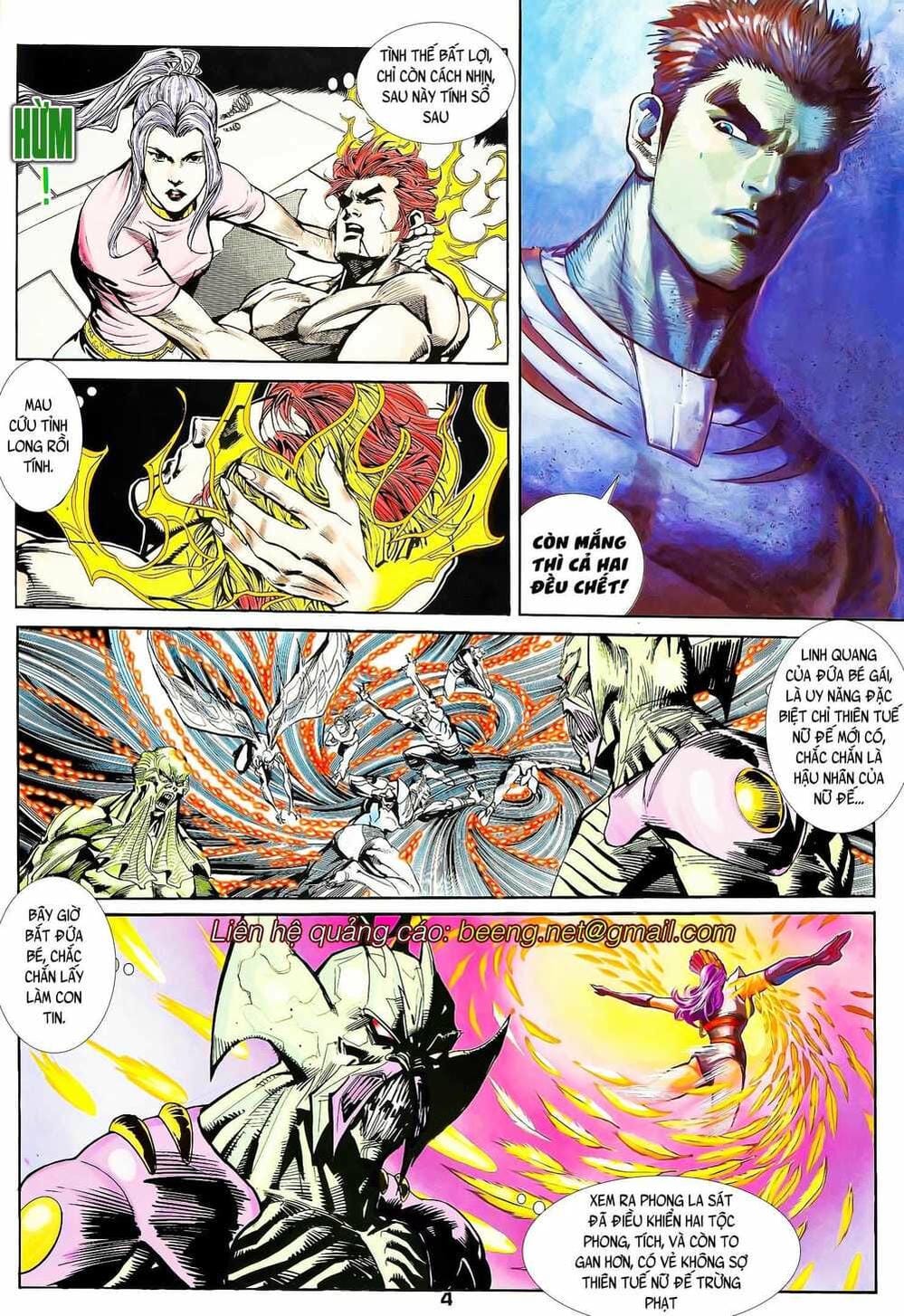 Truyện Tranh Long Hổ 5 Thế trang 8