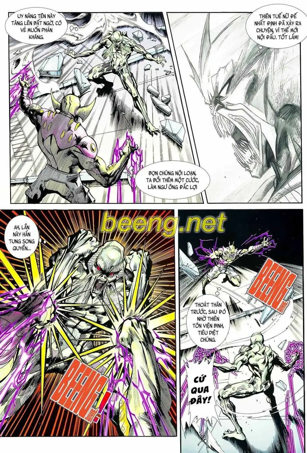 Truyện Tranh Long Hổ 5 Thế trang 8