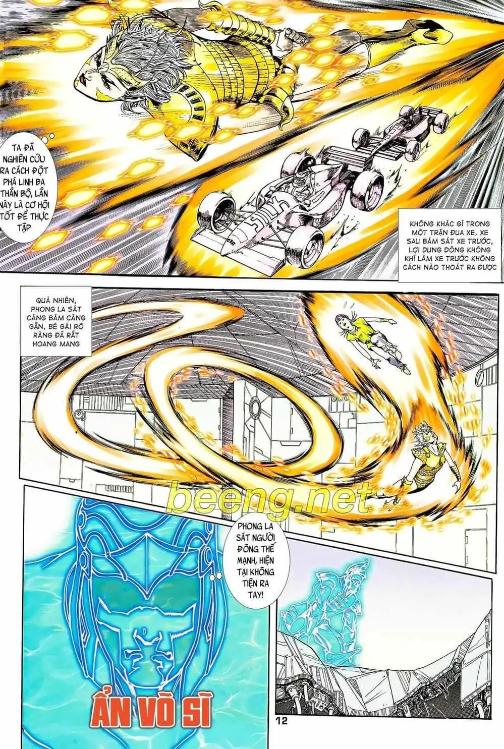 Truyện Tranh Long Hổ 5 Thế trang 8