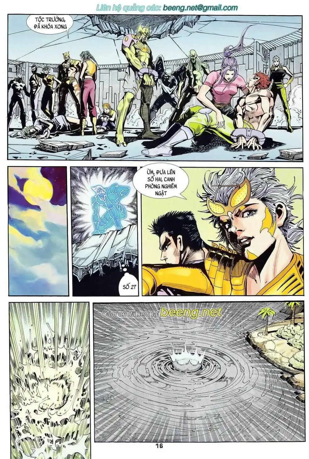 Truyện Tranh Long Hổ 5 Thế trang 8