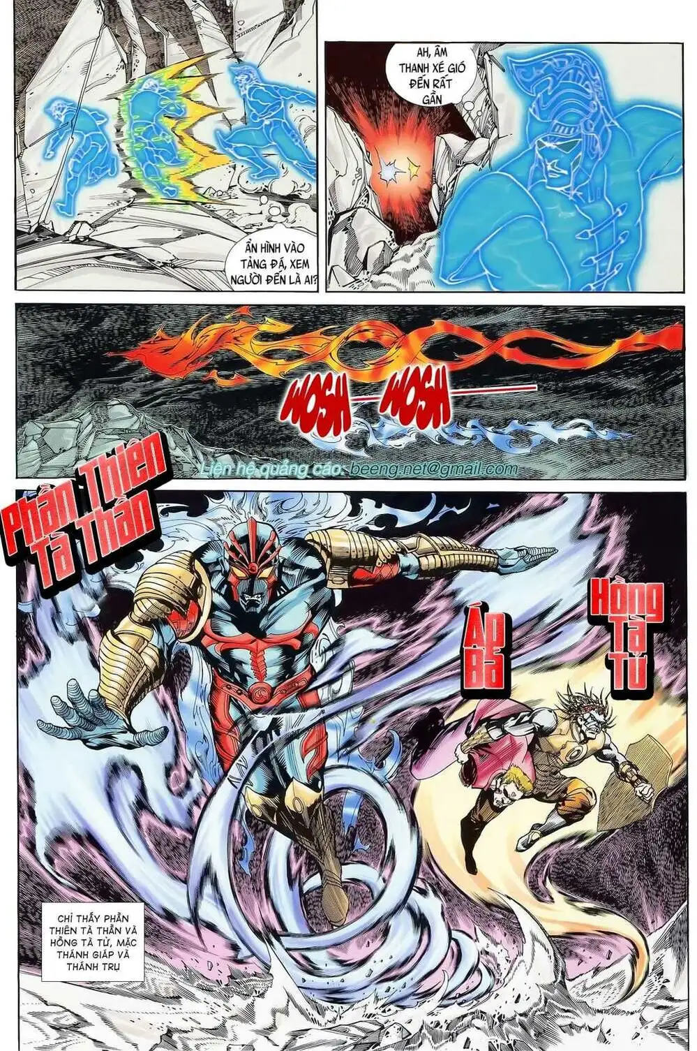 Truyện Tranh Long Hổ 5 Thế trang 8