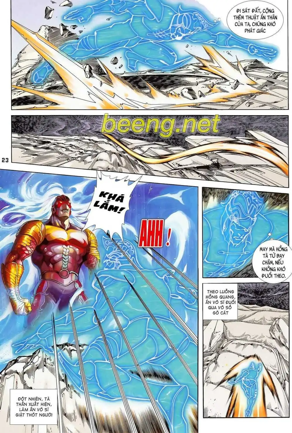 Truyện Tranh Long Hổ 5 Thế trang 8