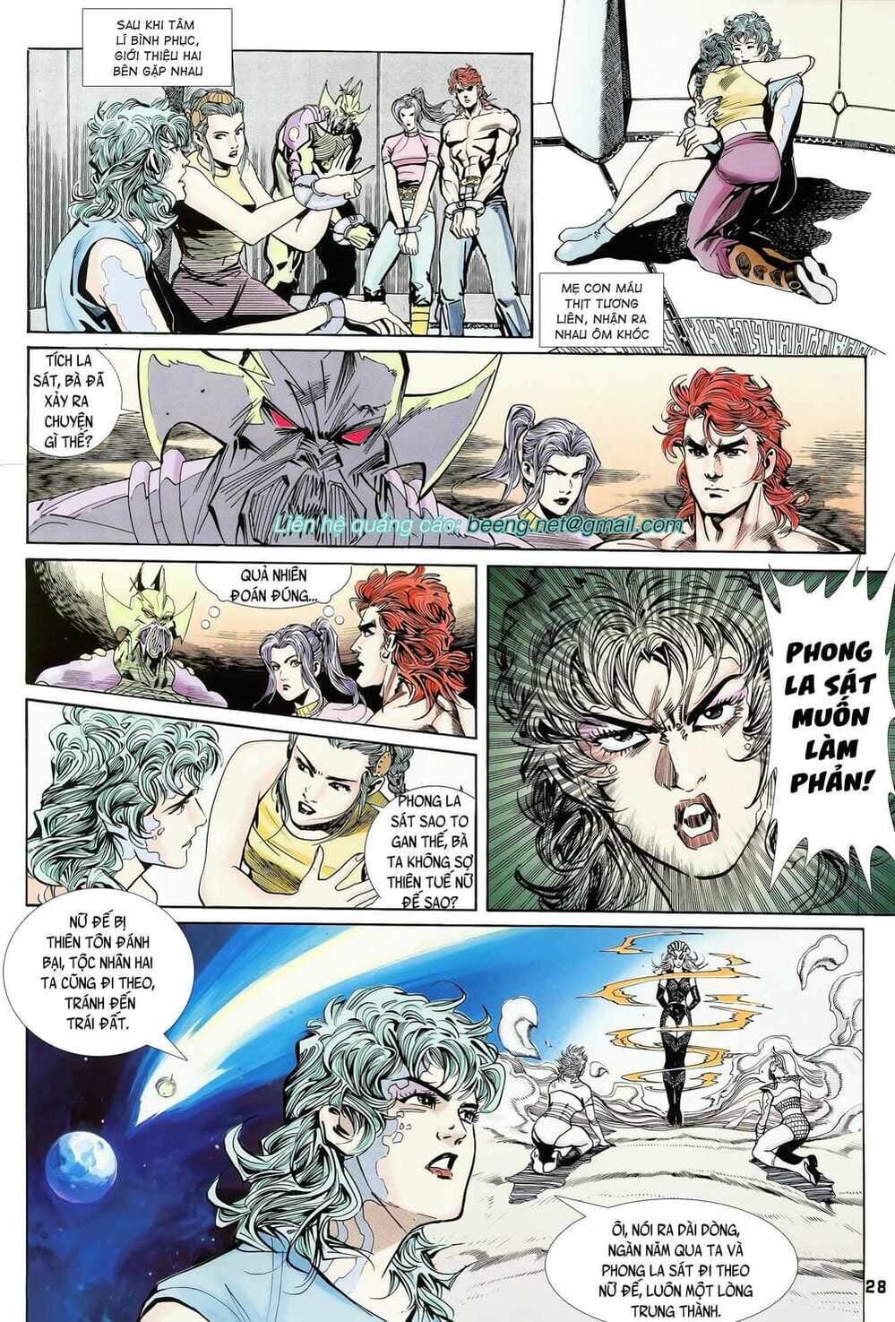 Truyện Tranh Long Hổ 5 Thế trang 8