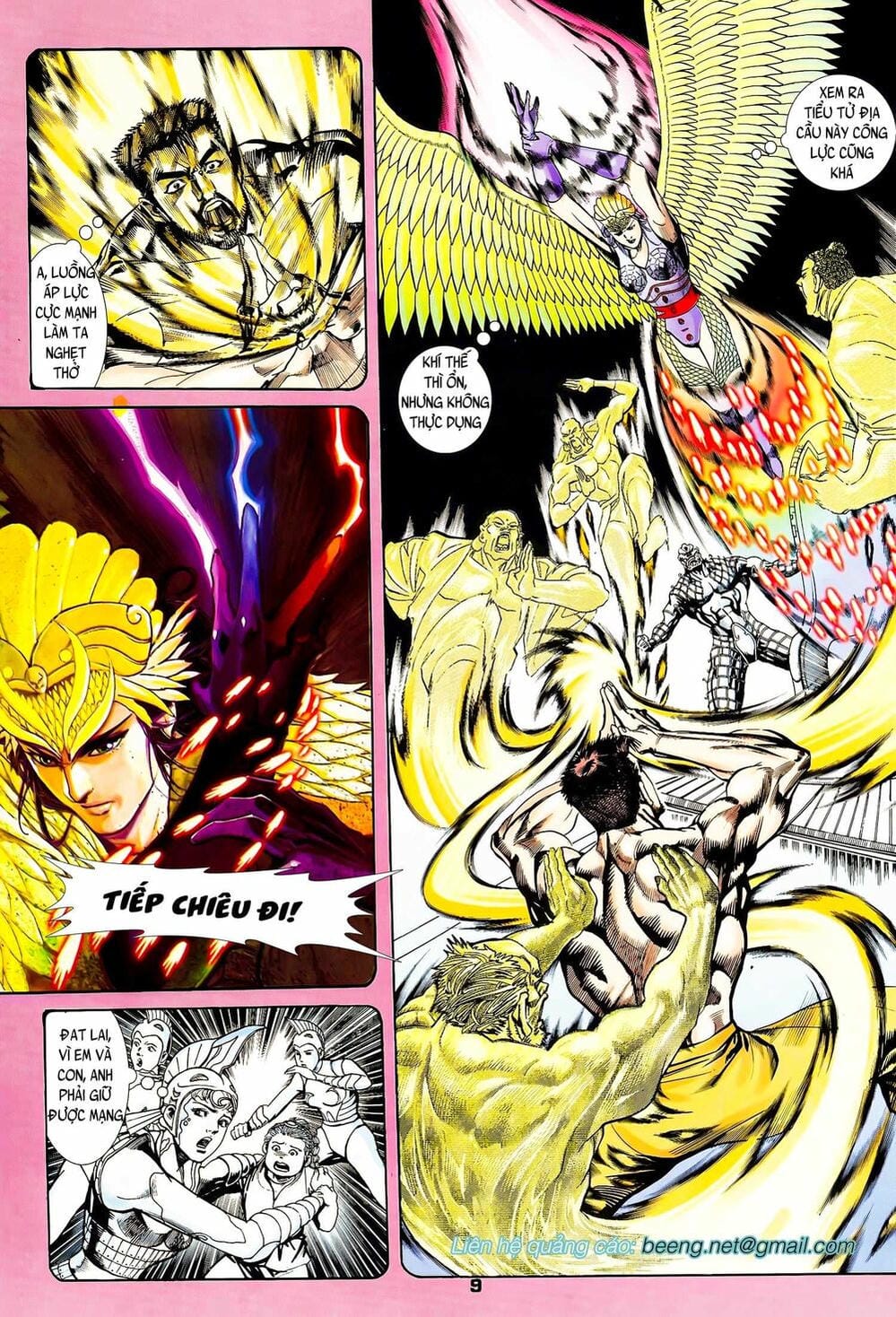 Truyện Tranh Long Hổ 5 Thế trang 8