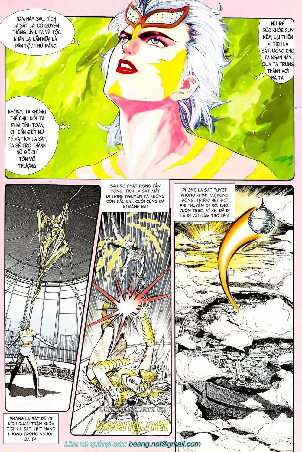 Truyện Tranh Long Hổ 5 Thế trang 8