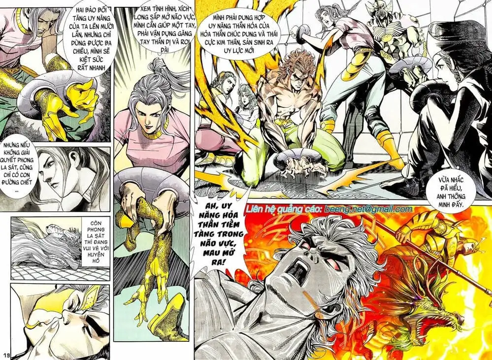 Truyện Tranh Long Hổ 5 Thế trang 8