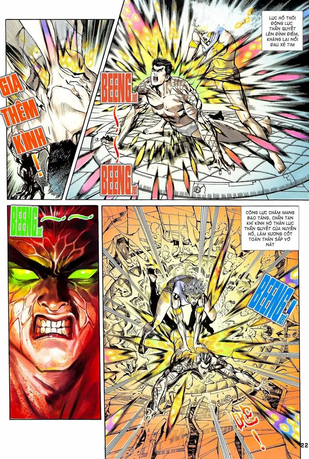 Truyện Tranh Long Hổ 5 Thế trang 8