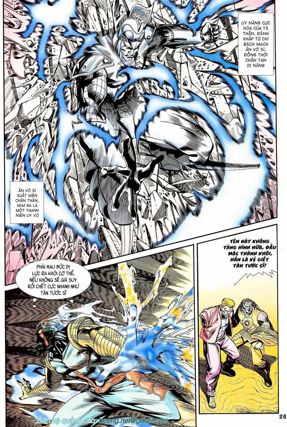 Truyện Tranh Long Hổ 5 Thế trang 8