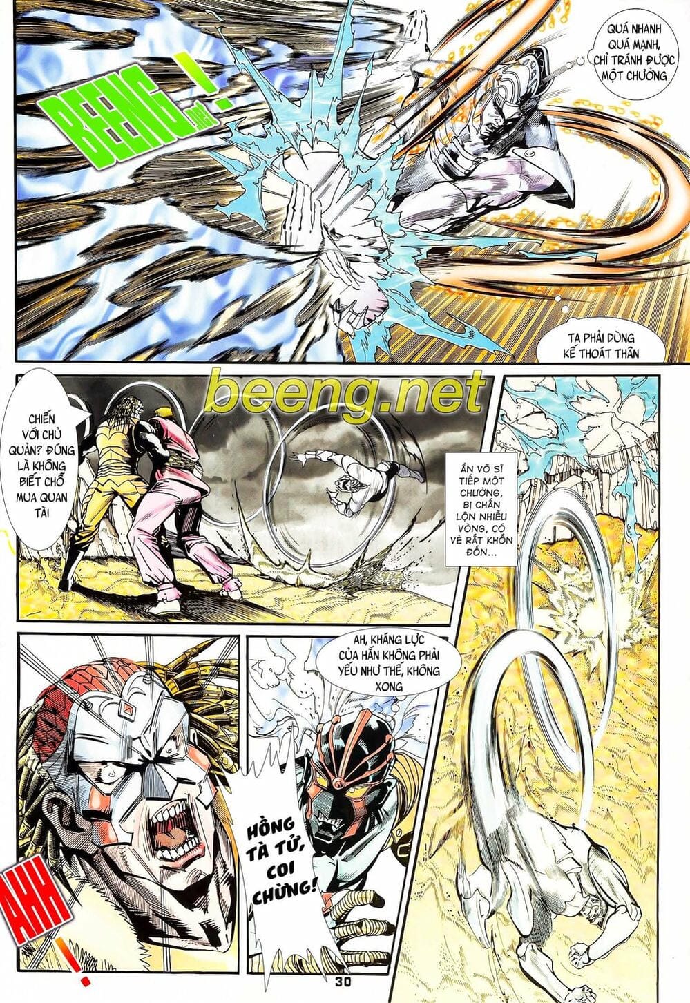 Truyện Tranh Long Hổ 5 Thế trang 8