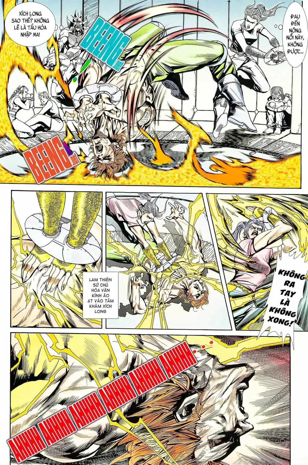 Truyện Tranh Long Hổ 5 Thế trang 8