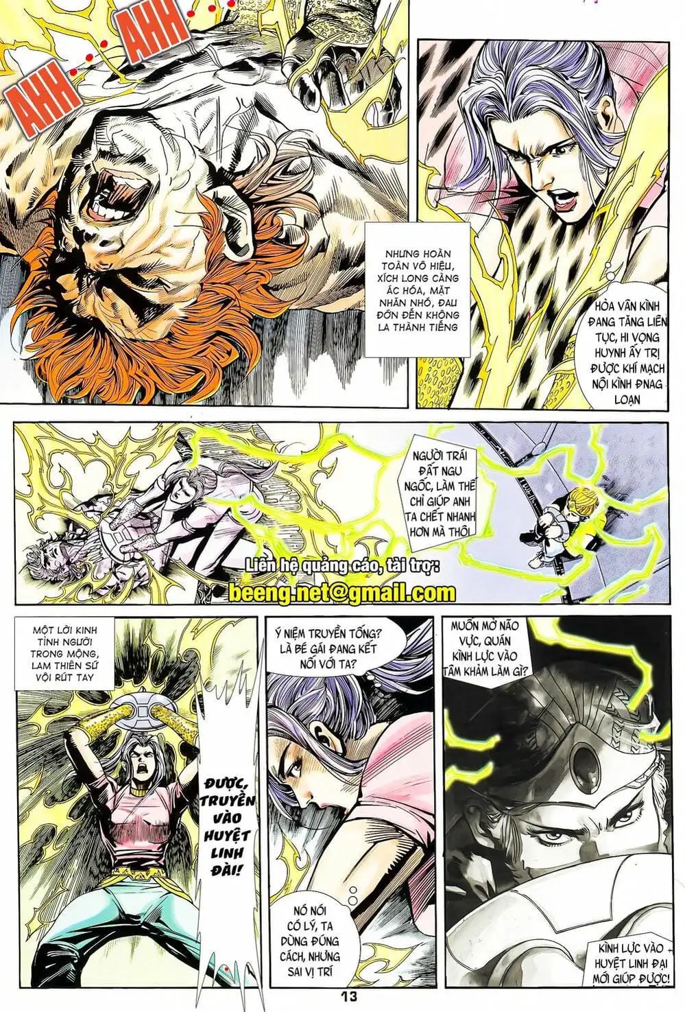 Truyện Tranh Long Hổ 5 Thế trang 8