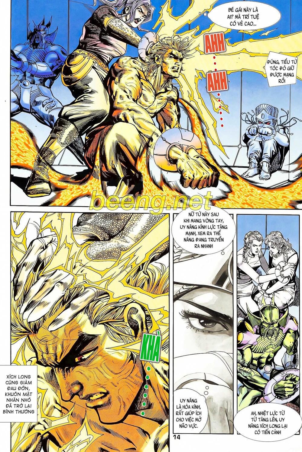 Truyện Tranh Long Hổ 5 Thế trang 8
