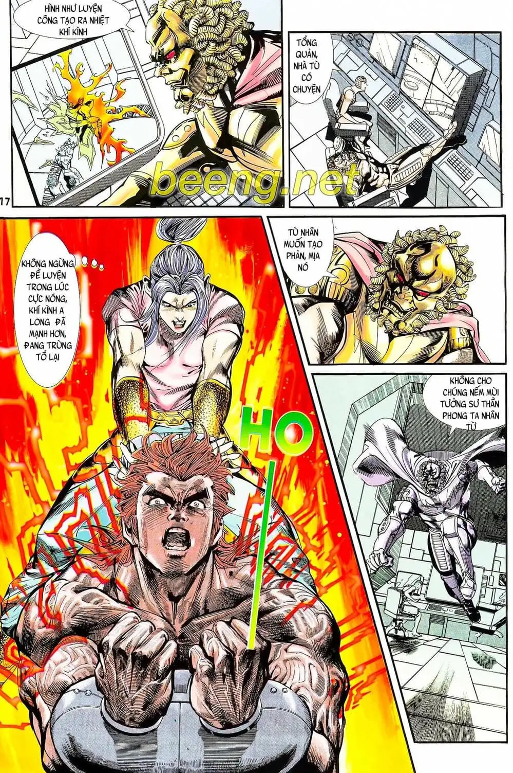 Truyện Tranh Long Hổ 5 Thế trang 8