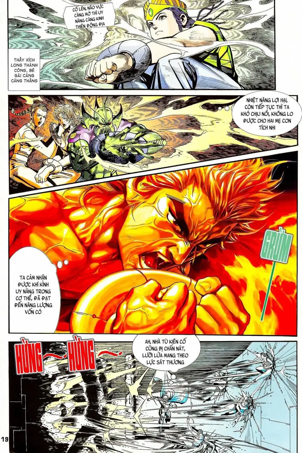Truyện Tranh Long Hổ 5 Thế trang 8