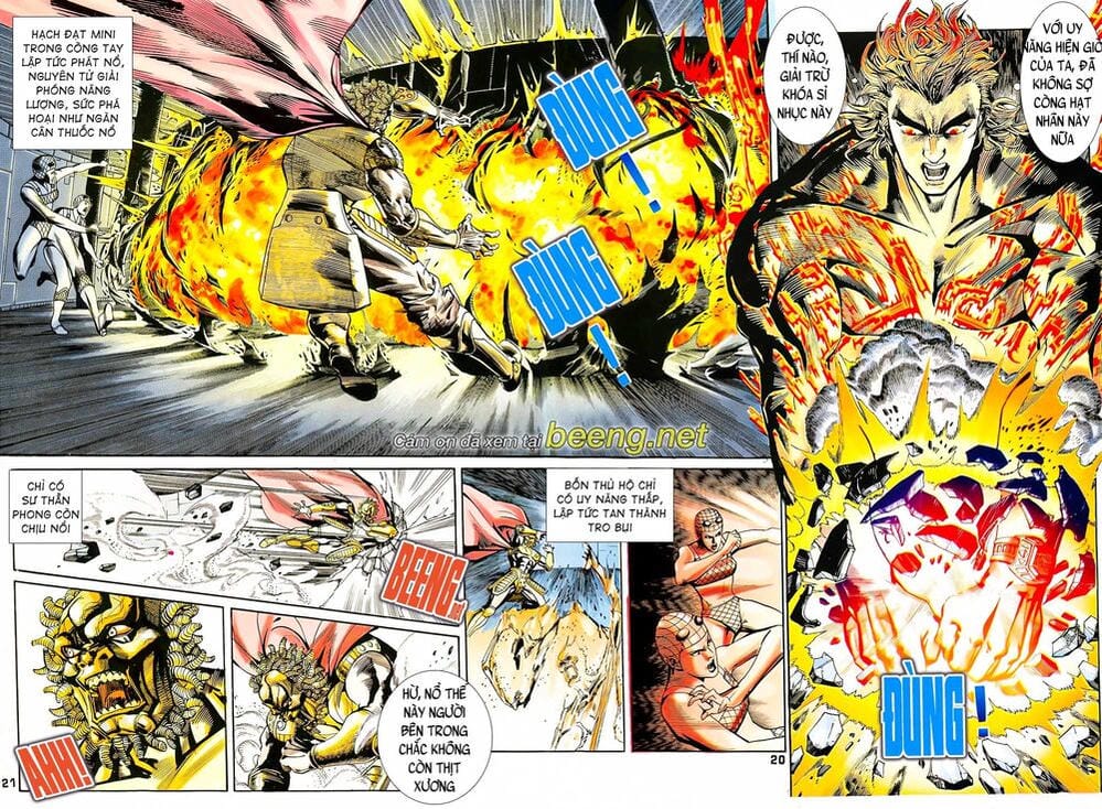 Truyện Tranh Long Hổ 5 Thế trang 8