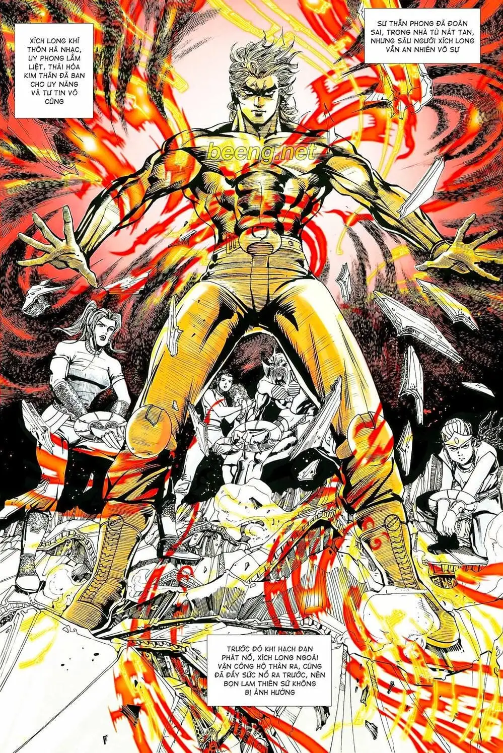 Truyện Tranh Long Hổ 5 Thế trang 8