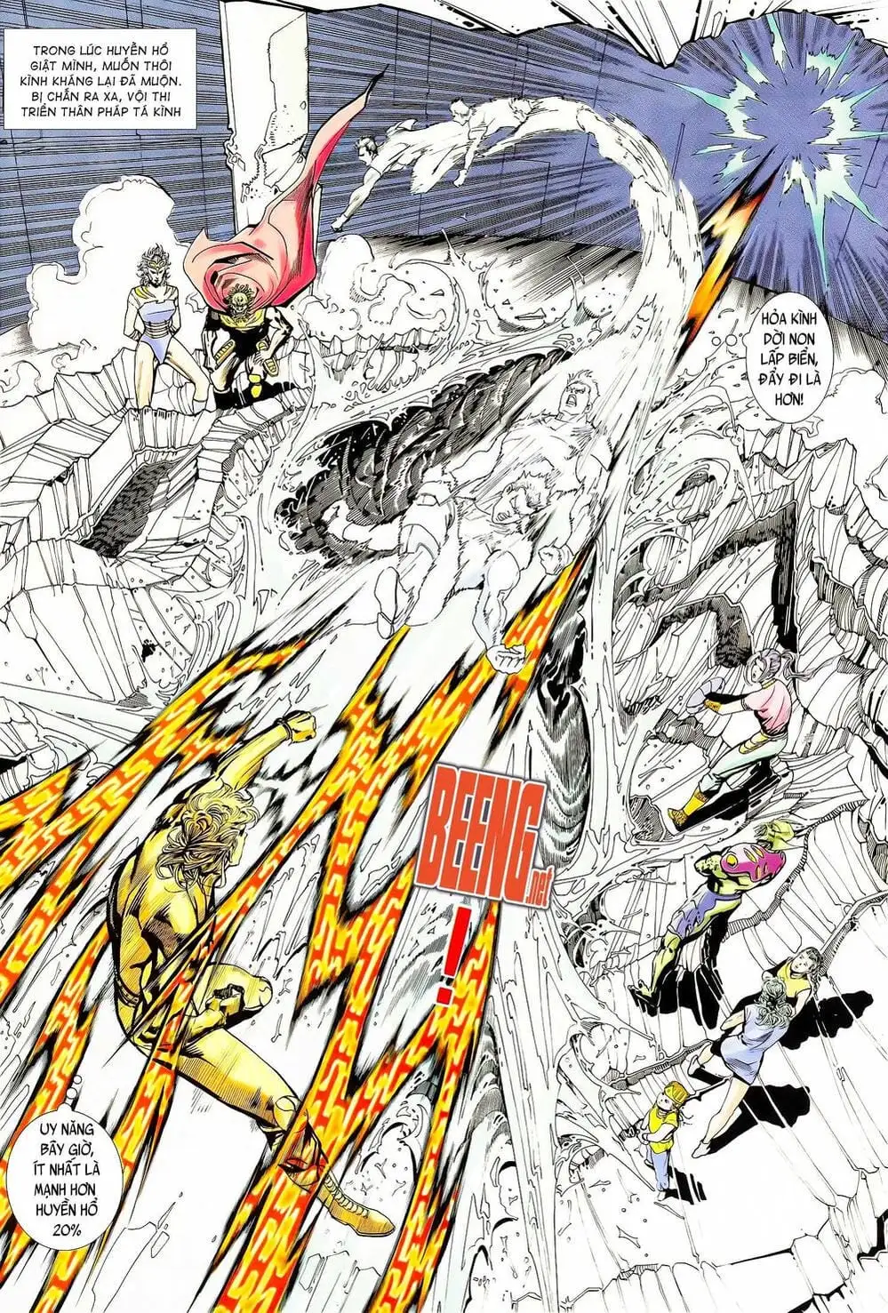 Truyện Tranh Long Hổ 5 Thế trang 8