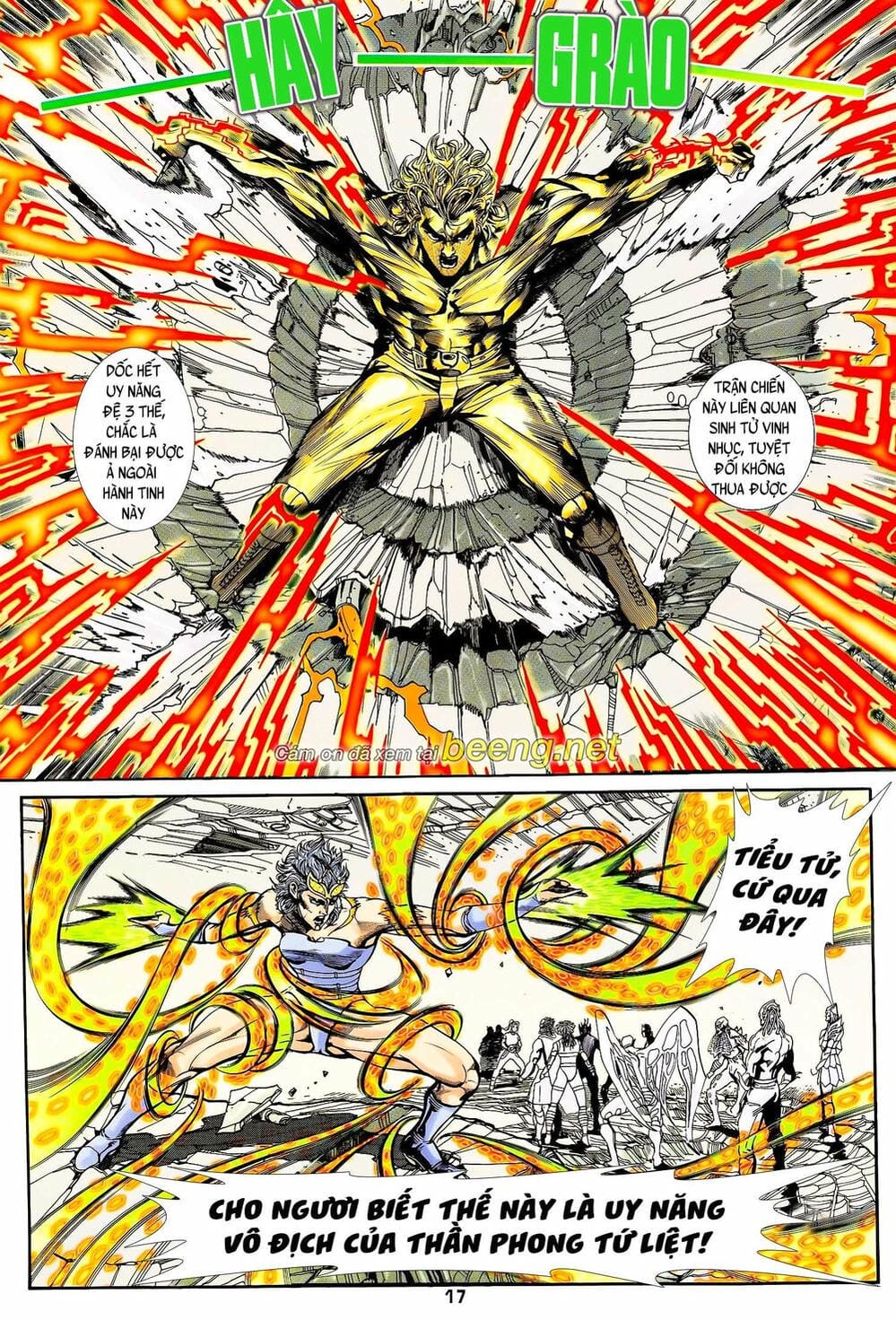 Truyện Tranh Long Hổ 5 Thế trang 8