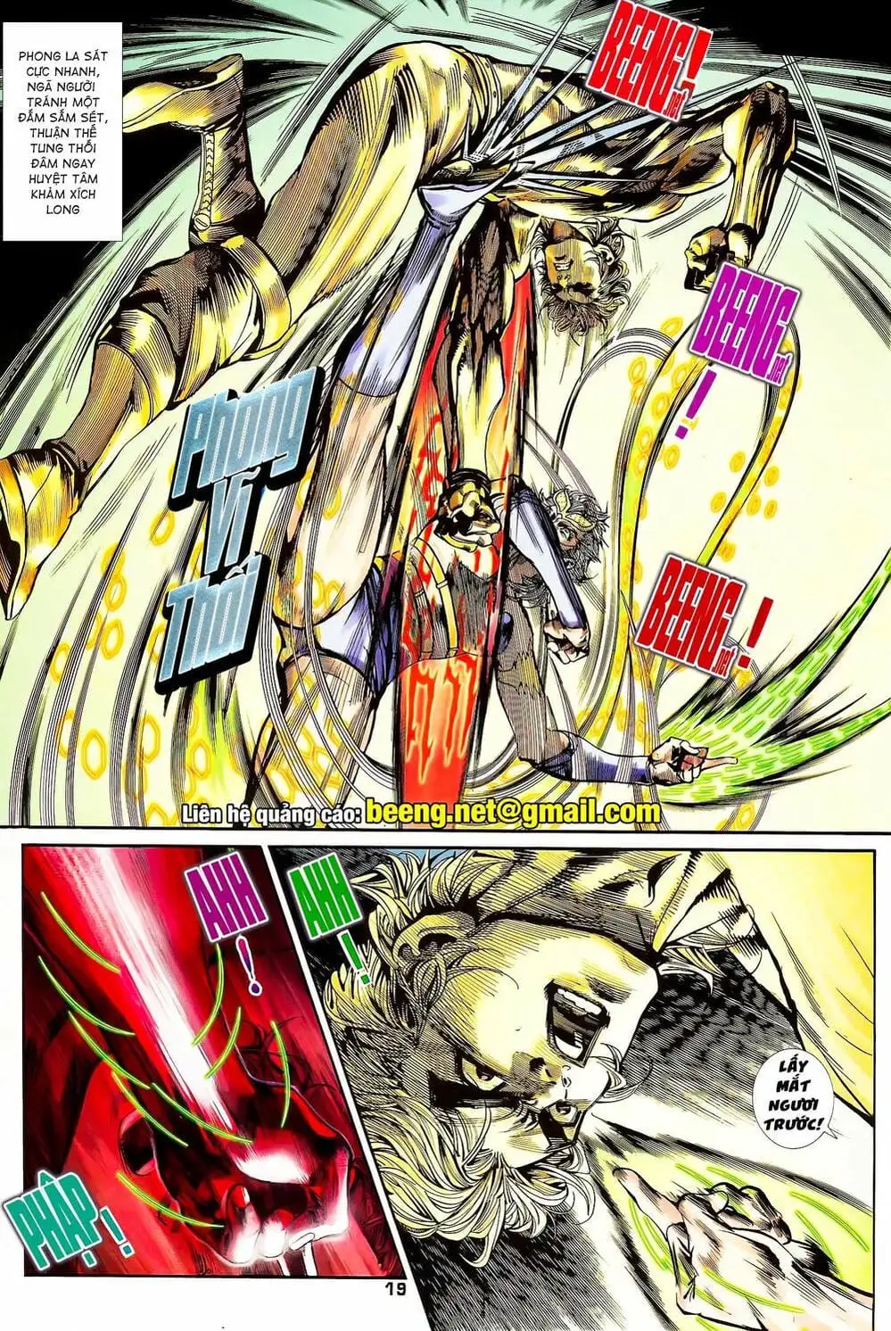 Truyện Tranh Long Hổ 5 Thế trang 8