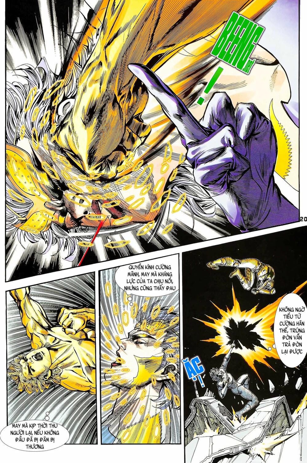 Truyện Tranh Long Hổ 5 Thế trang 8
