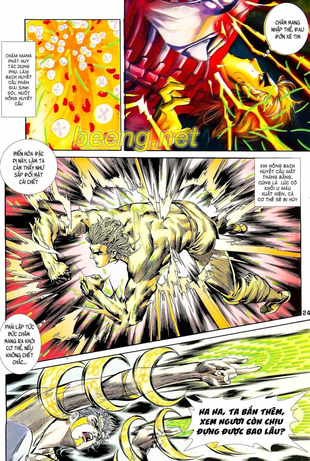 Truyện Tranh Long Hổ 5 Thế trang 8