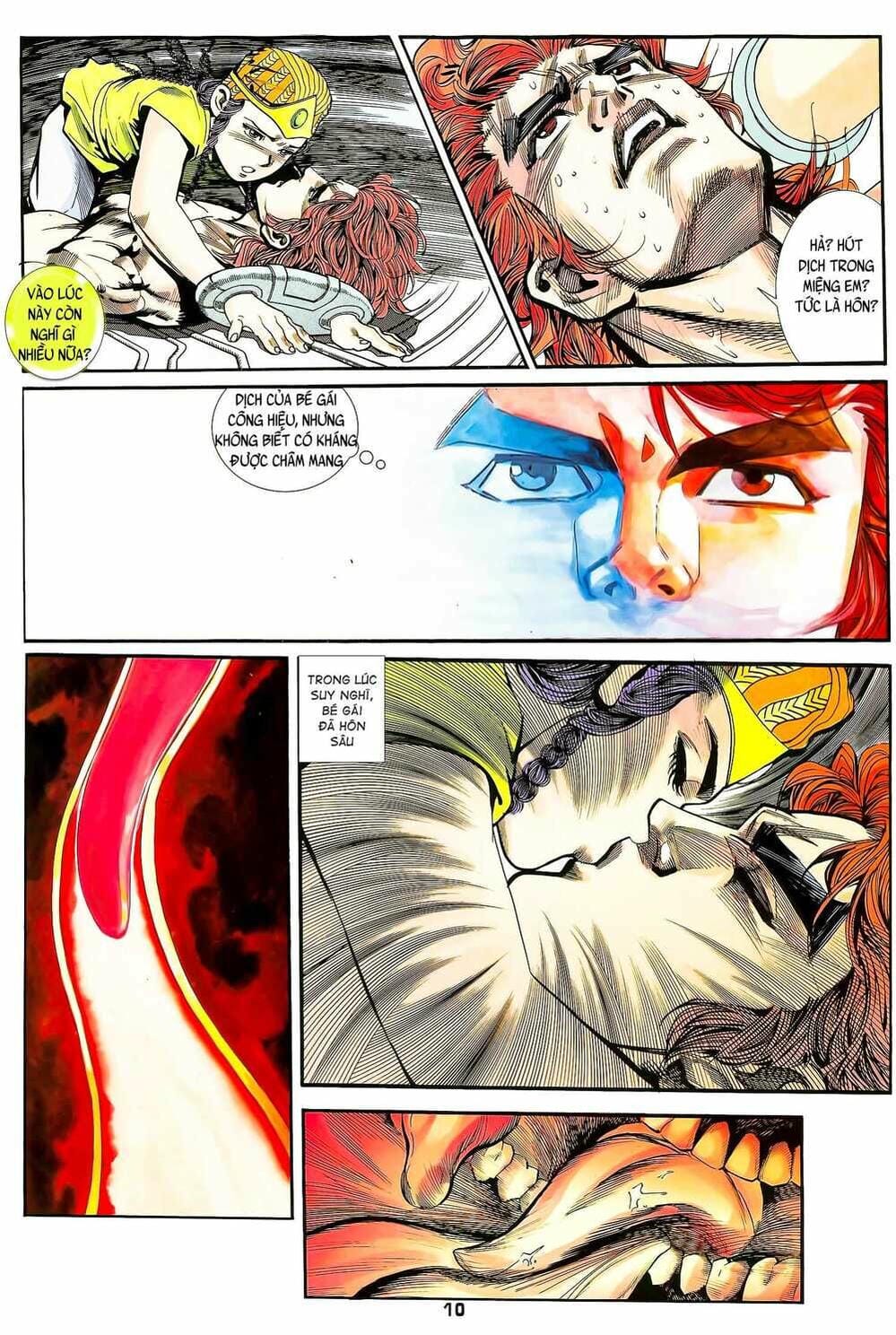 Truyện Tranh Long Hổ 5 Thế trang 8